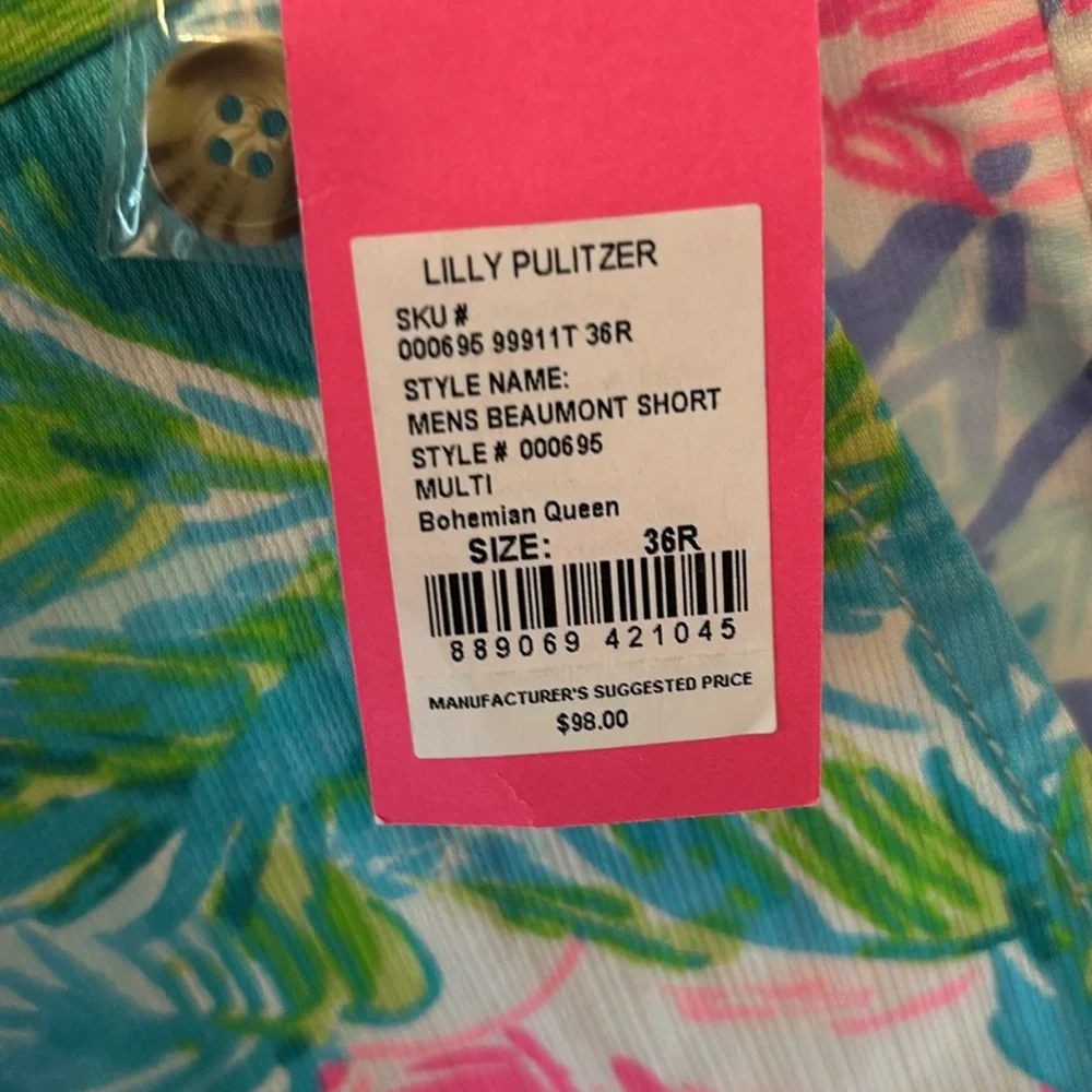 Men’s Lilly Pulitzer shorts size 36 - Picture 6 of 6